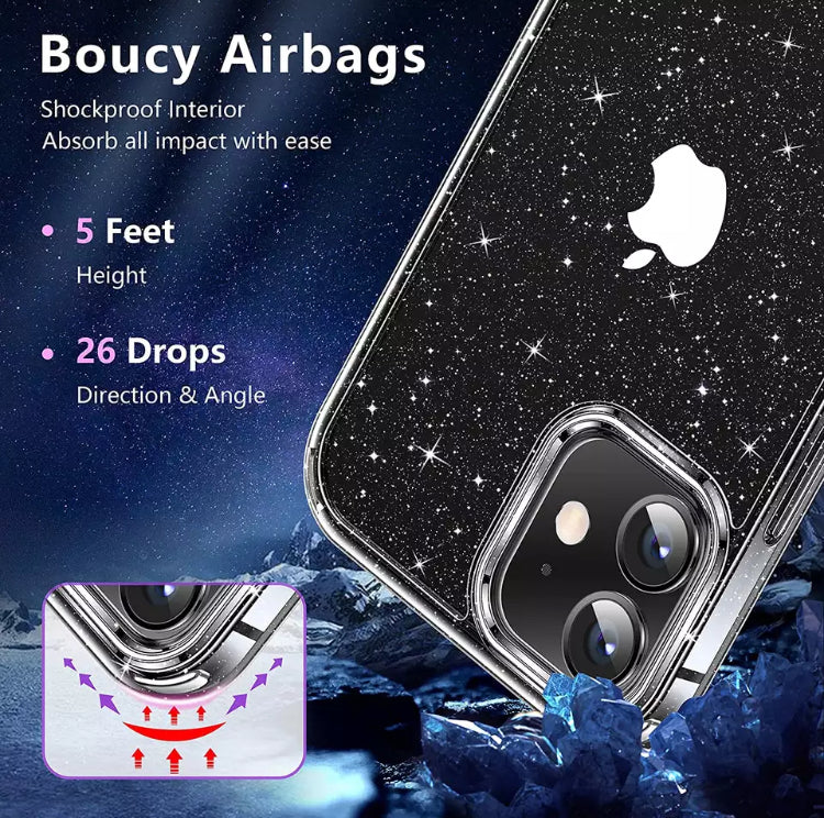 Classic OtterStyle Glitters/Clear Shockproof Hardshell TPU Phone Case- for Apple iPhone 14 Series 2022 - Super Savings Technologies Co.,LTD Classic OtterStyle Glitters/Clear Shockproof Hardshell TPU Phone Case- for Apple iPhone 14 Series 2022 - Super Savings Technologies Co.,LTD